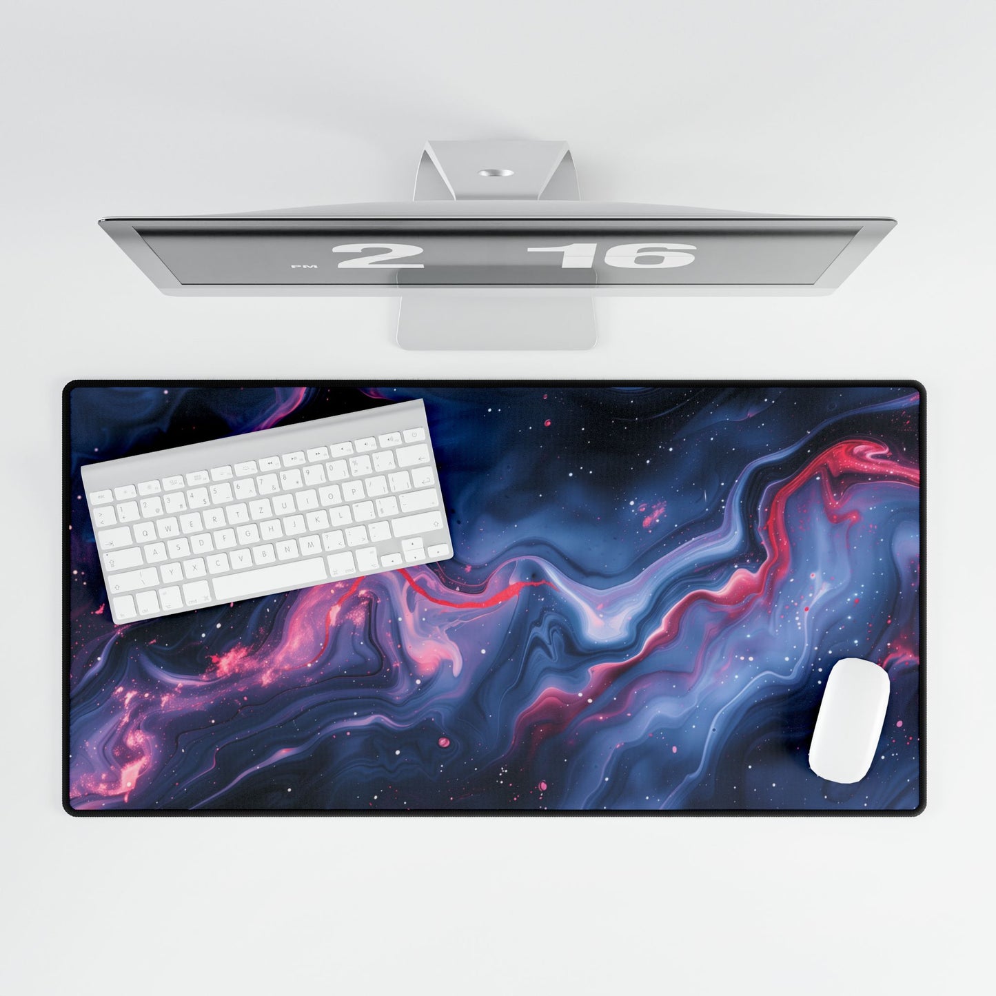 Galaxy Painted Marble Mouse Pad Large Computer Desk Mat