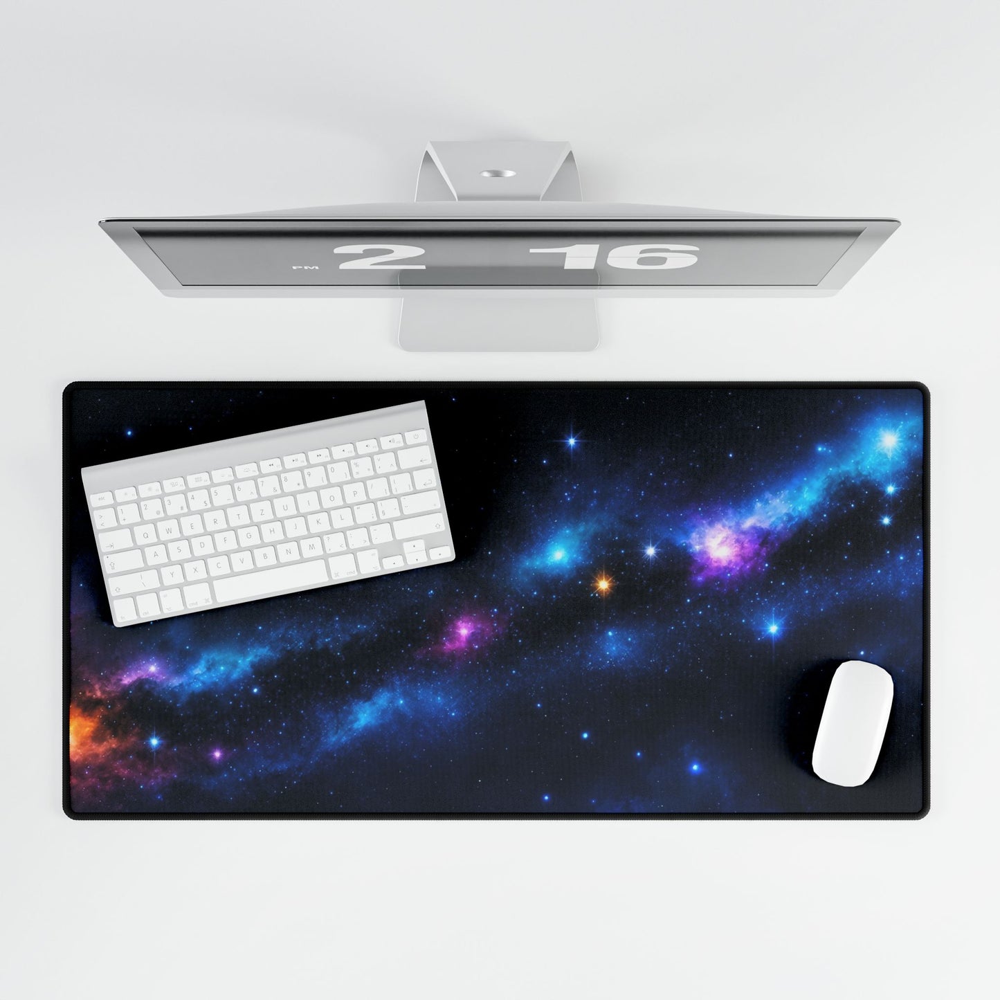 Starry Nebula Mouse Pad Large Computer Desk Mat