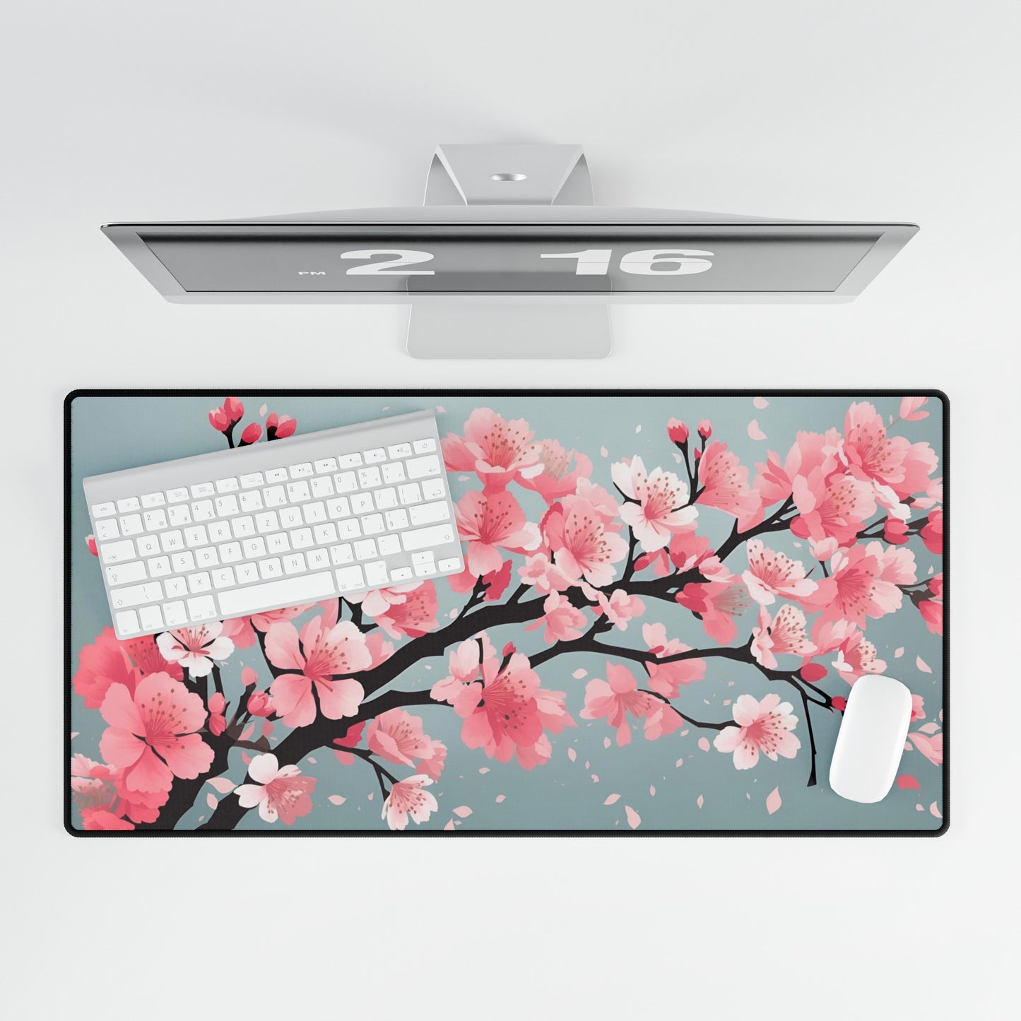 Cherry Blossom Mouse Pad Large Computer Desk Mat