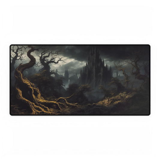 Dark Fantasy Mouse Pad Large Computer Desk Mat