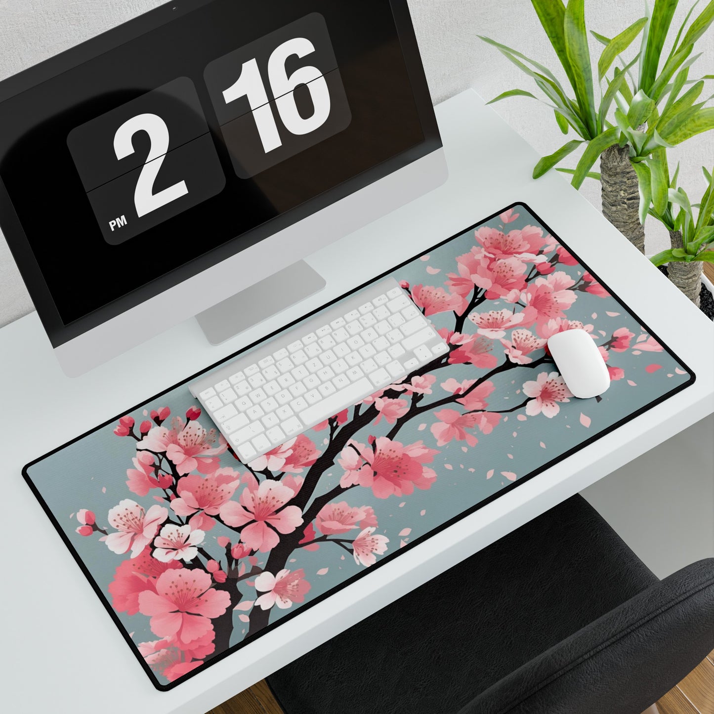 Cherry Blossom Mouse Pad Large Computer Desk Mat