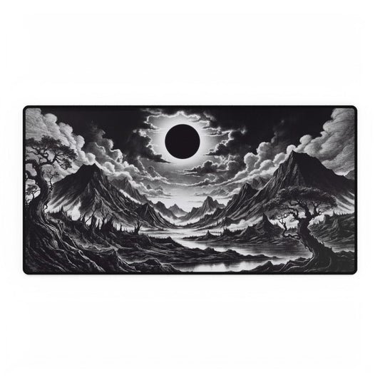 Manga Eclipse Mouse Pad Large Computer Desk Mat