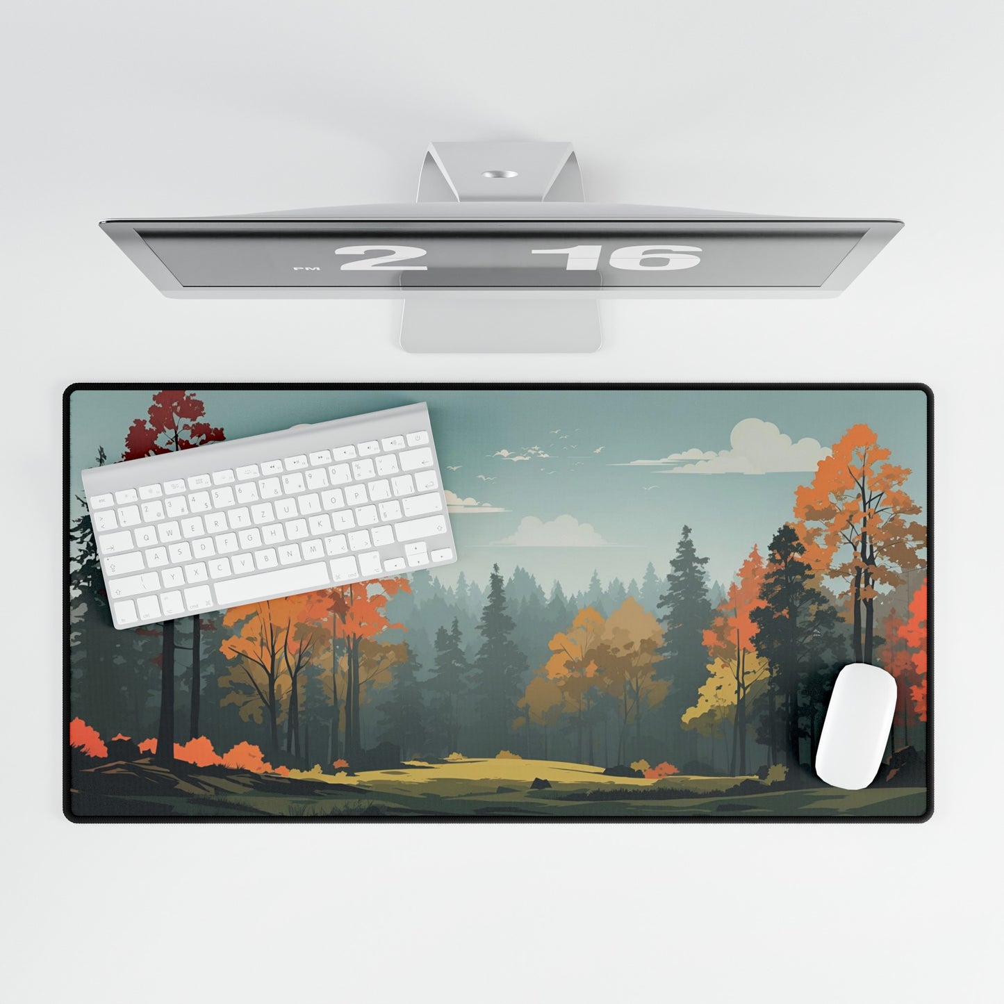 The Woods Mouse Pad Large Computer Desk Mat