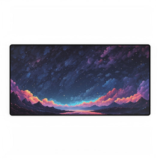 Starry Night Mouse Pad Large Computer Desk Mat