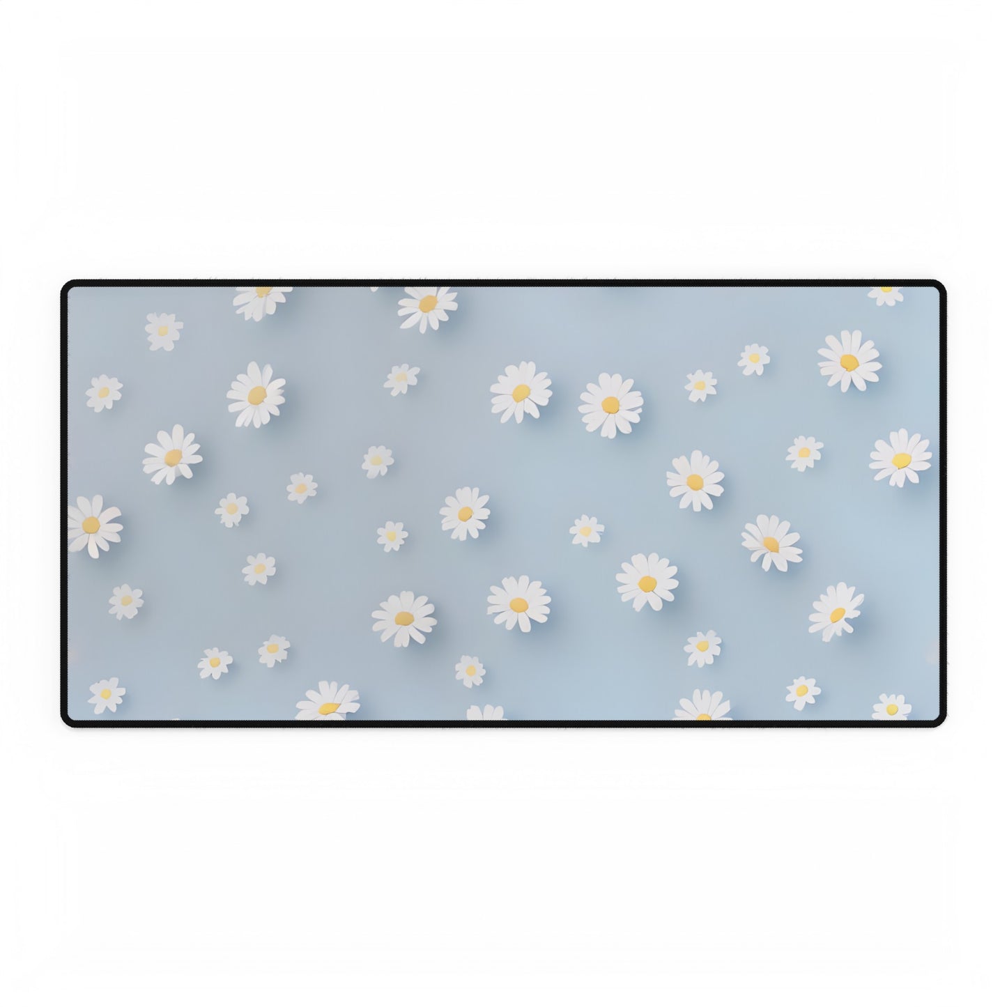 Daisy Flowers Mouse Pad Large Computer Desk Mat