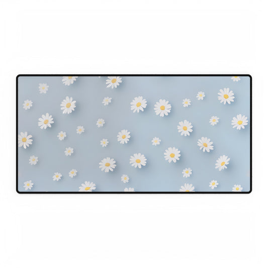 Daisy Flowers Mouse Pad Large Computer Desk Mat