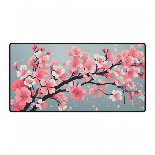 Cherry Blossom Mouse Pad Large Computer Desk Mat